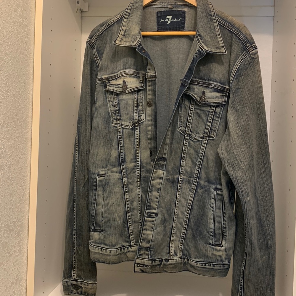 7 for all mankind jeans jacket
